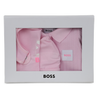Conjunto de pijama + bib + gorro BOSS 
                    GIRL
