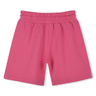 Bermudas em molet&atilde;o com bolsos HUGO 
                    MENINA