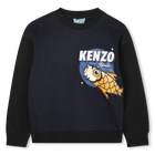 Moletom de l&atilde; KENZO KIDS 
                    BOY