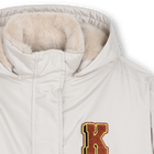 Parka com capuz KENZO KIDS 
                    GIRL