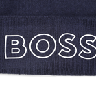 Chap&eacute;u de malha com logotipo BOSS 
                    BOY
