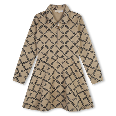 Vestido manga comprida e fecho MICHAEL KORS GIRL