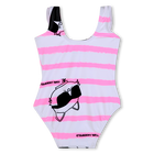 Fato de banho de 1 pe&ccedil;a KARL LAGERFELD KIDS 
                    GIRL