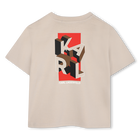 T-shirt de manga curta KARL LAGERFELD KIDS 
                    BOY