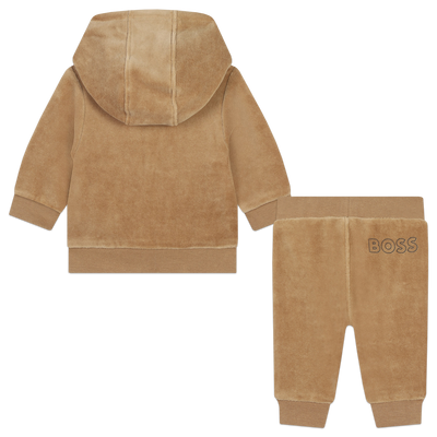Conjunto de jogging em veludo BOSS UNISEX
