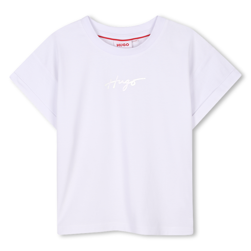 T-shirt de manga curta HUGO 
                        GIRL