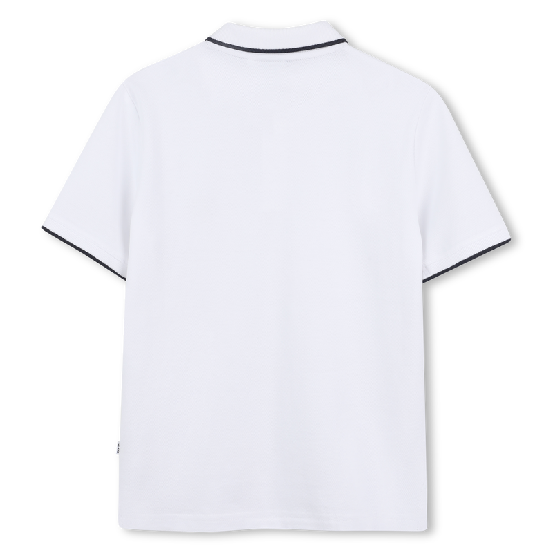 Polo corte direito em algod&atilde;o BOSS 
                        BOY