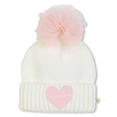 Gorro de malha com pompom BILLIEBLUSH GIRL