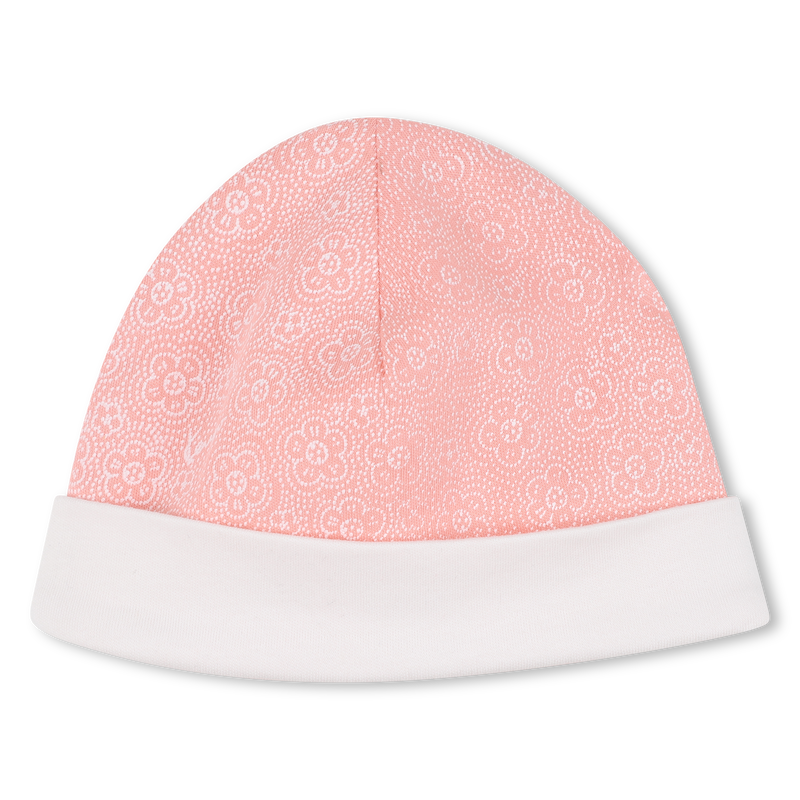 Conjunto de pijama, babador e chap&eacute;u KENZO KIDS 
                        GIRL