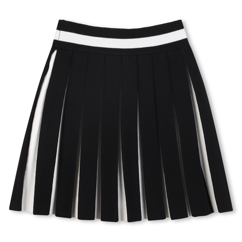 Saia de malha plissada KARL LAGERFELD KIDS 
                    GIRL
