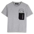 T-shirt de manga curta KARL LAGERFELD KIDS 
                    BOY