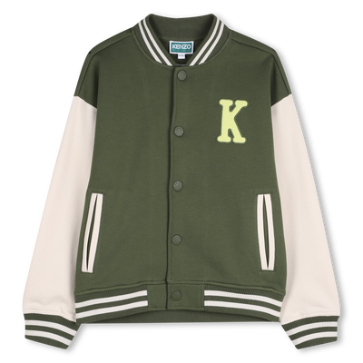 CAMISOLA DE JOGGING COM FECHO ZIP KENZO KIDS BOY