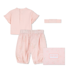 Conjunto de t-shirt, pijama e headband KENZO KIDS 
                    GIRL