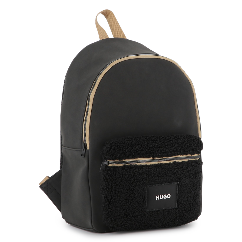Mochila têxtil revestida HUGO 
                    BOY