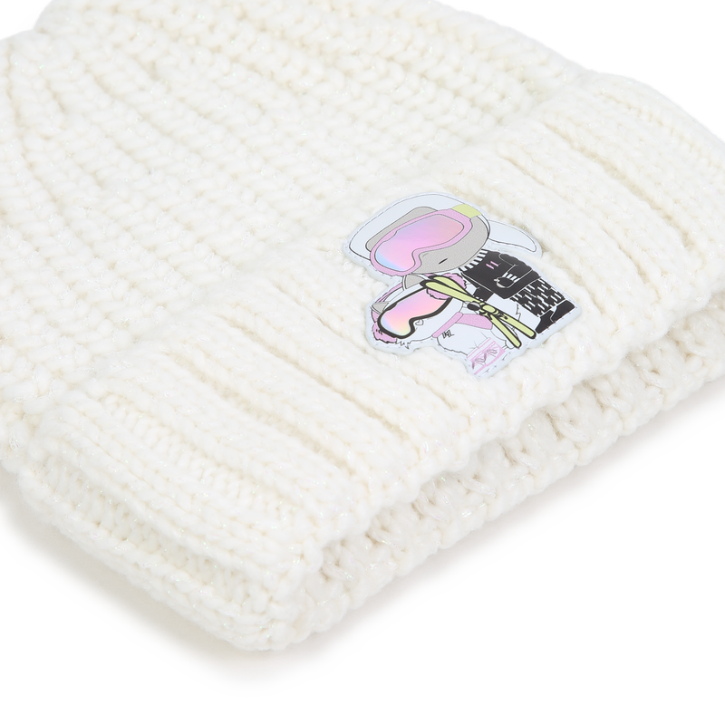 Gorro de tric&ocirc; KARL LAGERFELD KIDS 
                        GIRL