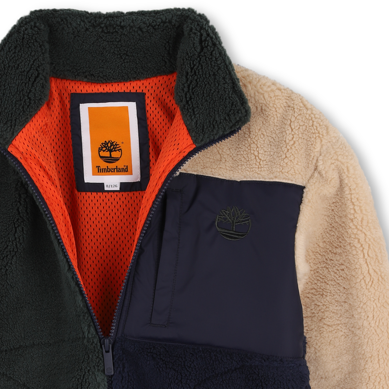 Cardigã de lã fofa TIMBERLAND 
                    BOY
