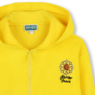 Cardig&atilde; de jogging em felpa KENZO KIDS 
                    GIRL