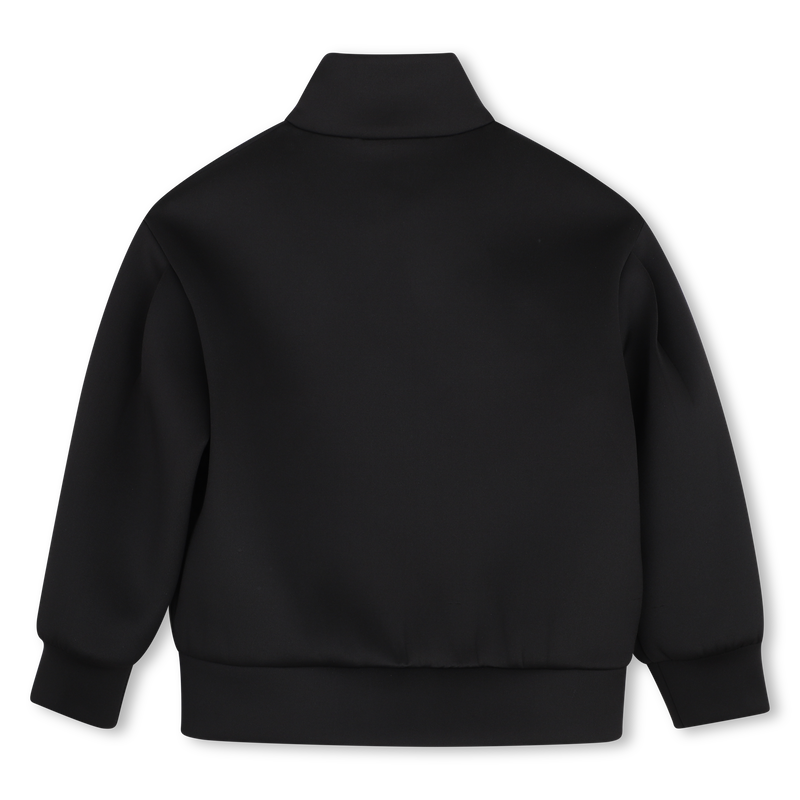 Cardigan de gola alta KARL LAGERFELD KIDS 
                        GIRL