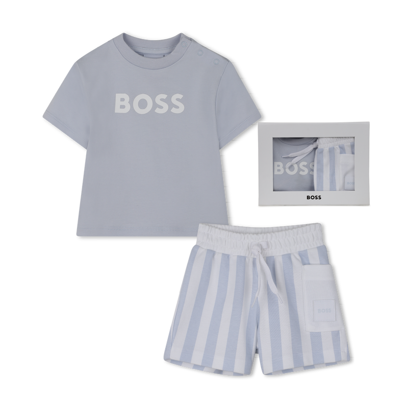 T-SHIRT + CONJUNTO DE CAL&Ccedil;&Otilde;ES BOSS 
                        BOY