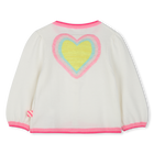 Cardig&atilde; de algod&atilde;o com bot&otilde;es BILLIEBLUSH 
                    GIRL