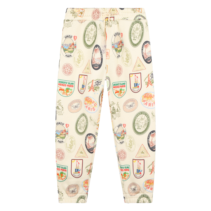 Calças de jogging em moletão KENZO KIDS 
                    GIRL