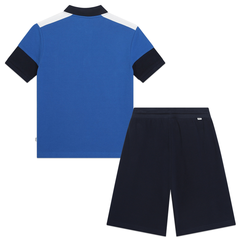 Colorblock polo set BOSS 
                    BOY