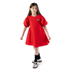 Vestido manga bal&atilde;o KENZO KIDS 
                    GIRL