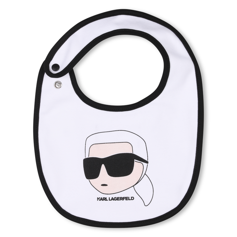 Conjunto rec&eacute;m-nascido 3 pe&ccedil;as KARL LAGERFELD KIDS 
                        BOY