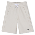 Bermudas de molet&atilde;o lisas BOSS 
                    BOY