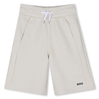 Bermudas de molet&atilde;o lisas BOSS BOY