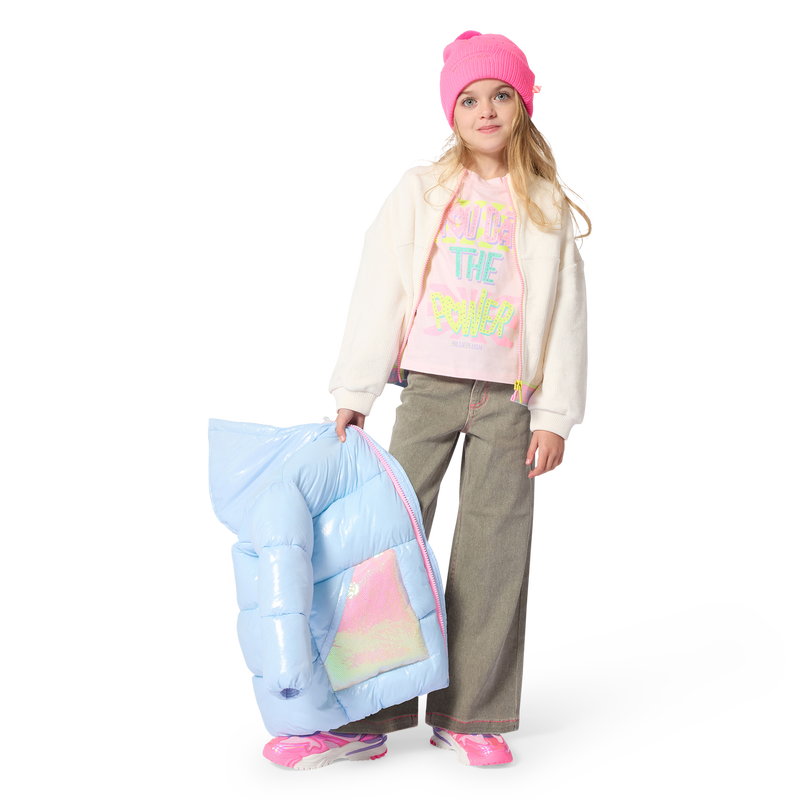 Casaco acolchoado com capuz BILLIEBLUSH 
                        GIRL