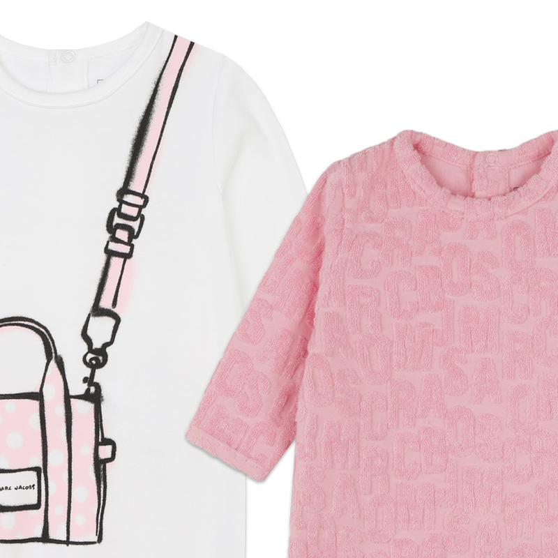 Conjunto de 2 pijamas em felpa MARC JACOBS 
                    UNISEX