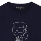 Camiseta de manga comprida KARL LAGERFELD KIDS 
                    BOY
