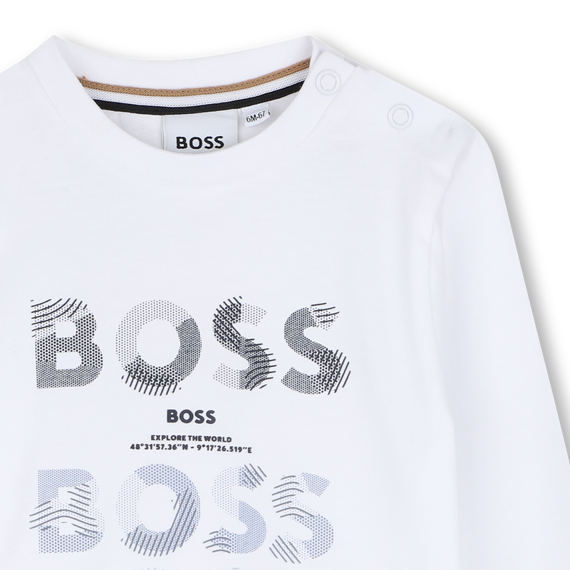 Camiseta de manga longa BOSS 
                        BOY