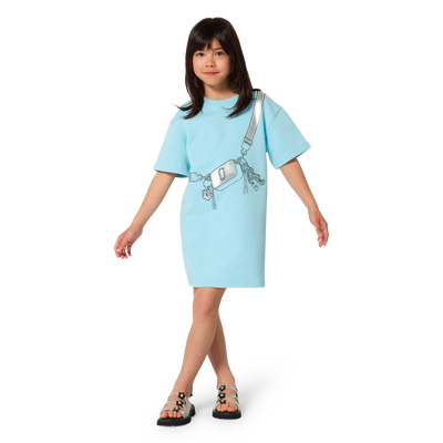 VESTIDO DE MANGA CURTA MARC JACOBS GIRL