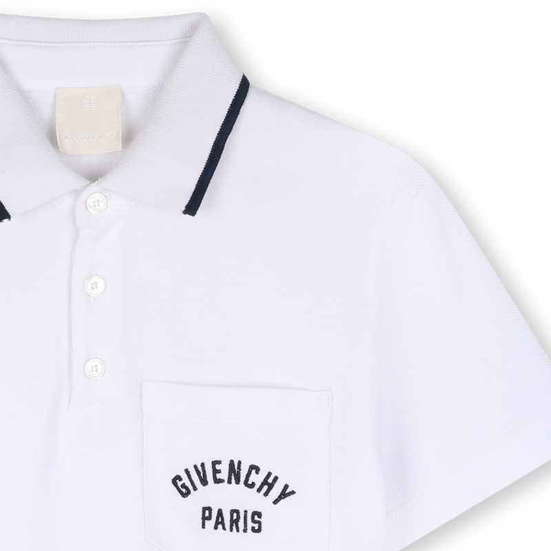Polo de manga curta GIVENCHY 
                        BOY