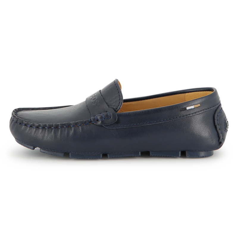 LOAFERS DE COURO DE VACA BOSS 
                        BOY