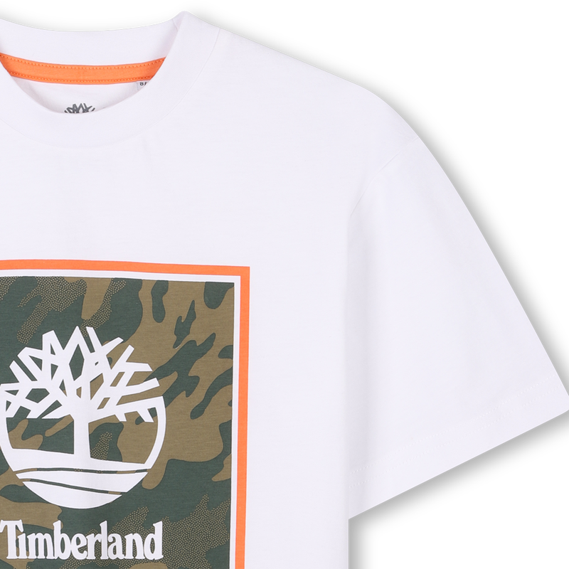 T-shirt larga com estampa TIMBERLAND 
                        BOY