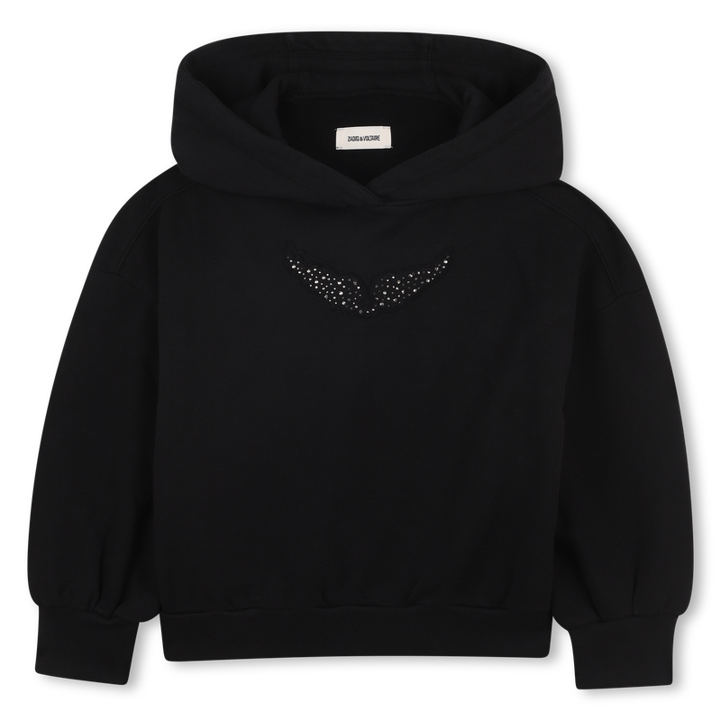 Moletom com capuz de ombro caído ZADIG & VOLTAIRE 
                    GIRL