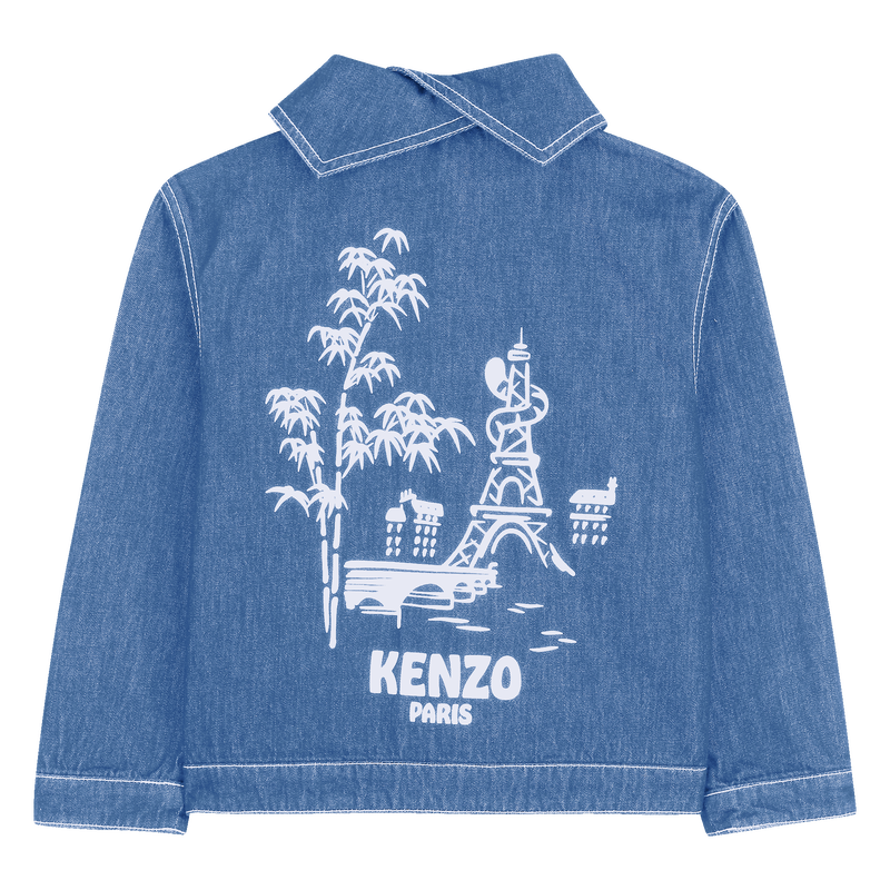 CASACO DE GANGA KENZO KIDS 
                        GIRL