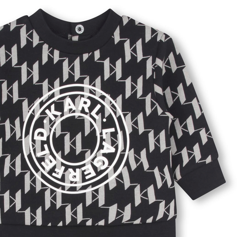 Macac&atilde;o estampado KARL LAGERFELD KIDS 
                        BOY