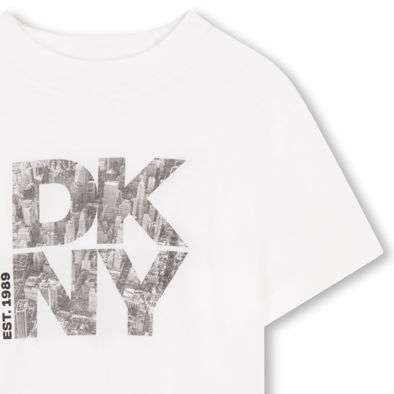 T-SHIRT DE MANGA CURTA DKNY 
                        BOY
