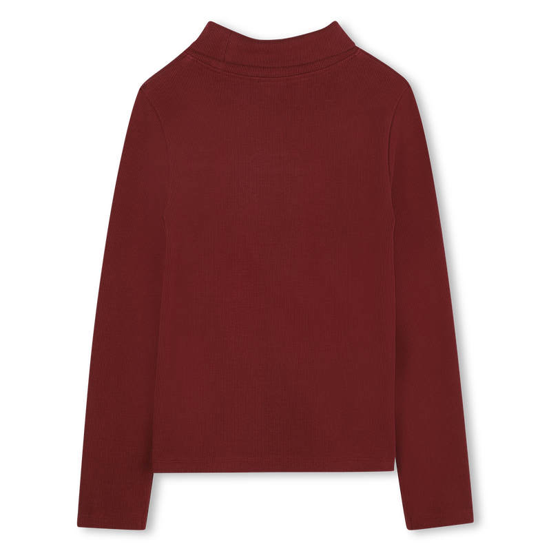 T-shirt de manga comprida com gola subida MICHAEL KORS 
                    GIRL