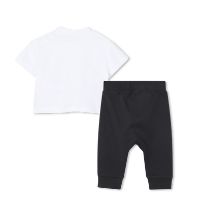 CONJUNTO DE T-SHIRTS E CAL&Ccedil;AS KARL LAGERFELD KIDS BOY