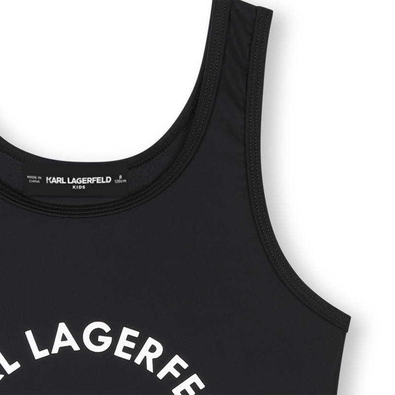 Fato de banho de 1 pe&ccedil;a KARL LAGERFELD KIDS 
                        GIRL