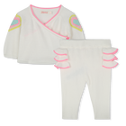 Conjunto de malha de algod&atilde;o BILLIEBLUSH 
                    GIRL