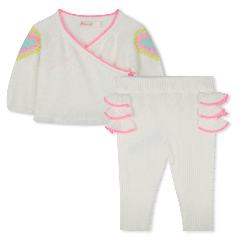 Conjunto de malha de algod&atilde;o BILLIEBLUSH 
                        GIRL
