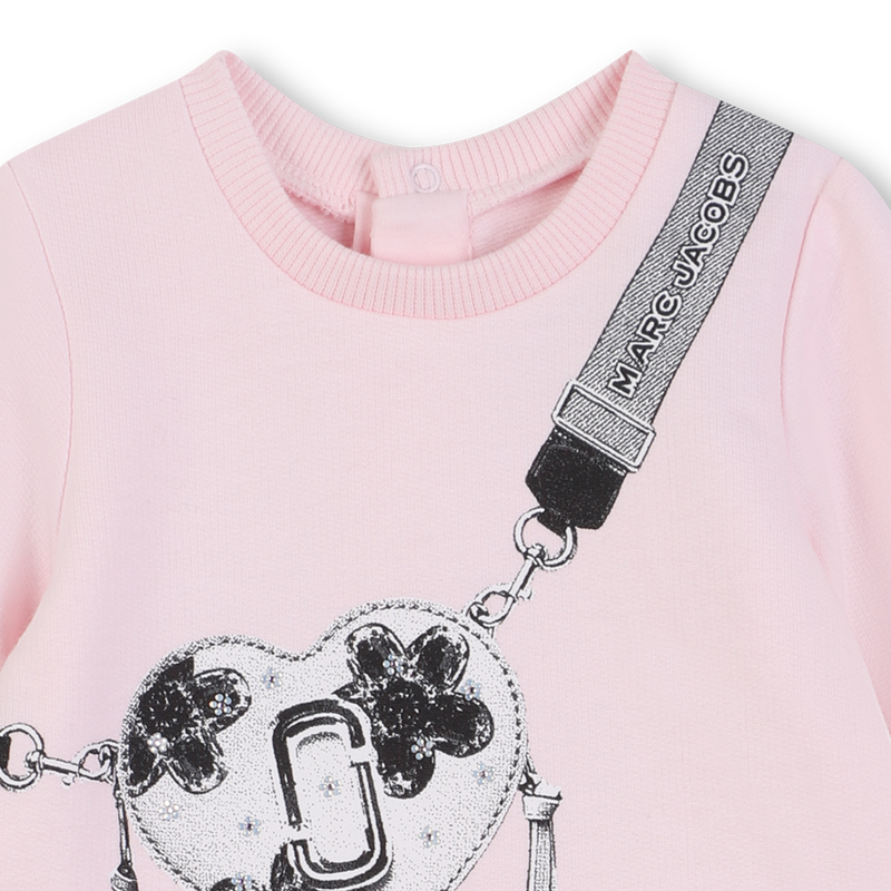 Vestido de l&atilde; de algod&atilde;o MARC JACOBS 
                        UNISEX