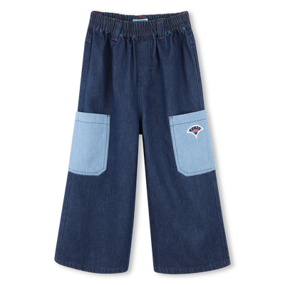 Stretch Waist Jeans KENZO KIDS GIRL