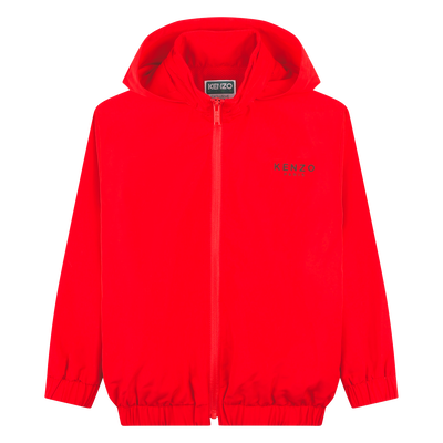 Corta-vento com ilustração KENZO KIDS UNISEX